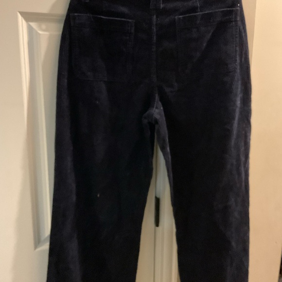 a.n.a Navy Corduroy Trousers - Picture 5 of 7
